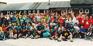 Hashing running & drinking single friendly activity