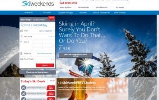 Ski Weekends skiing holidays single independent holidays