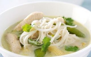 Coconut-Chicken-Noodle-Soup-recipe for one
