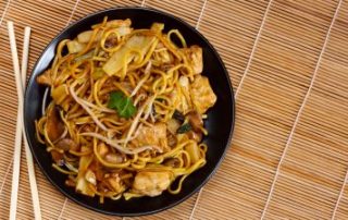 easy chicken chow mein recipe for one