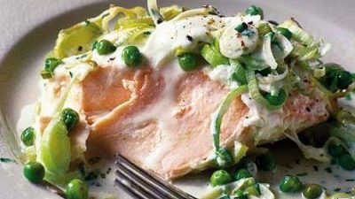 lleeky salmon in a parcel recipe for one