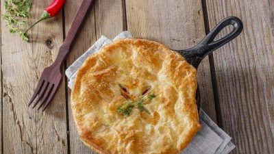 Chicken Pot Pie Recipe for One