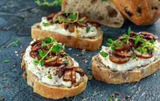 Creamy Mushroom on Toast recipe for one