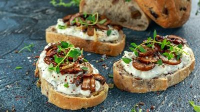 Creamy Mushroom on Toast recipe for one