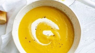 quick & easy spicy pumpkin soup recipe for one