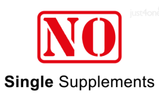 no single supplements for solo travellers