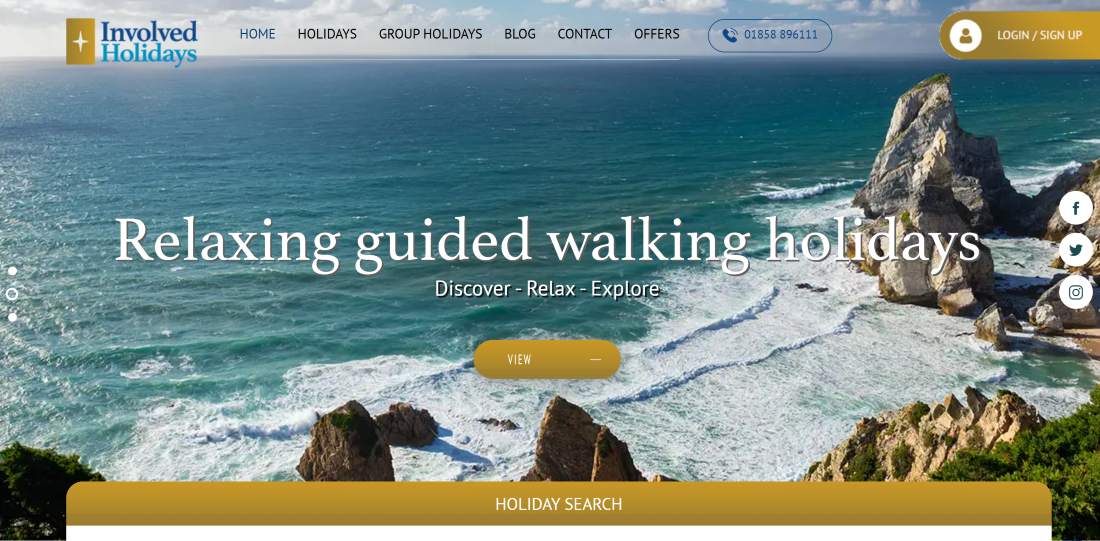 Involved Guided Walking Holidays solo travellers